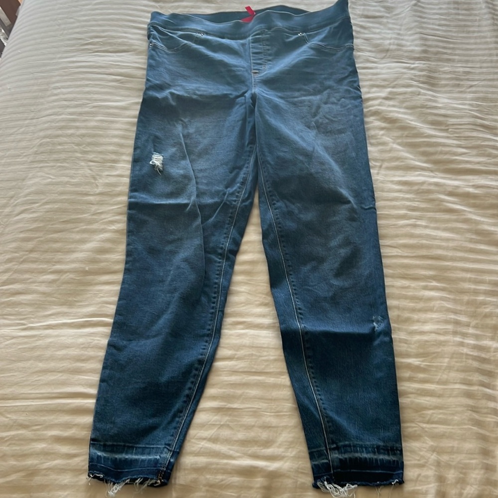 SPANX Dark Blue Women Jeans xl